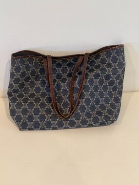 Celine Denim Tote Bag